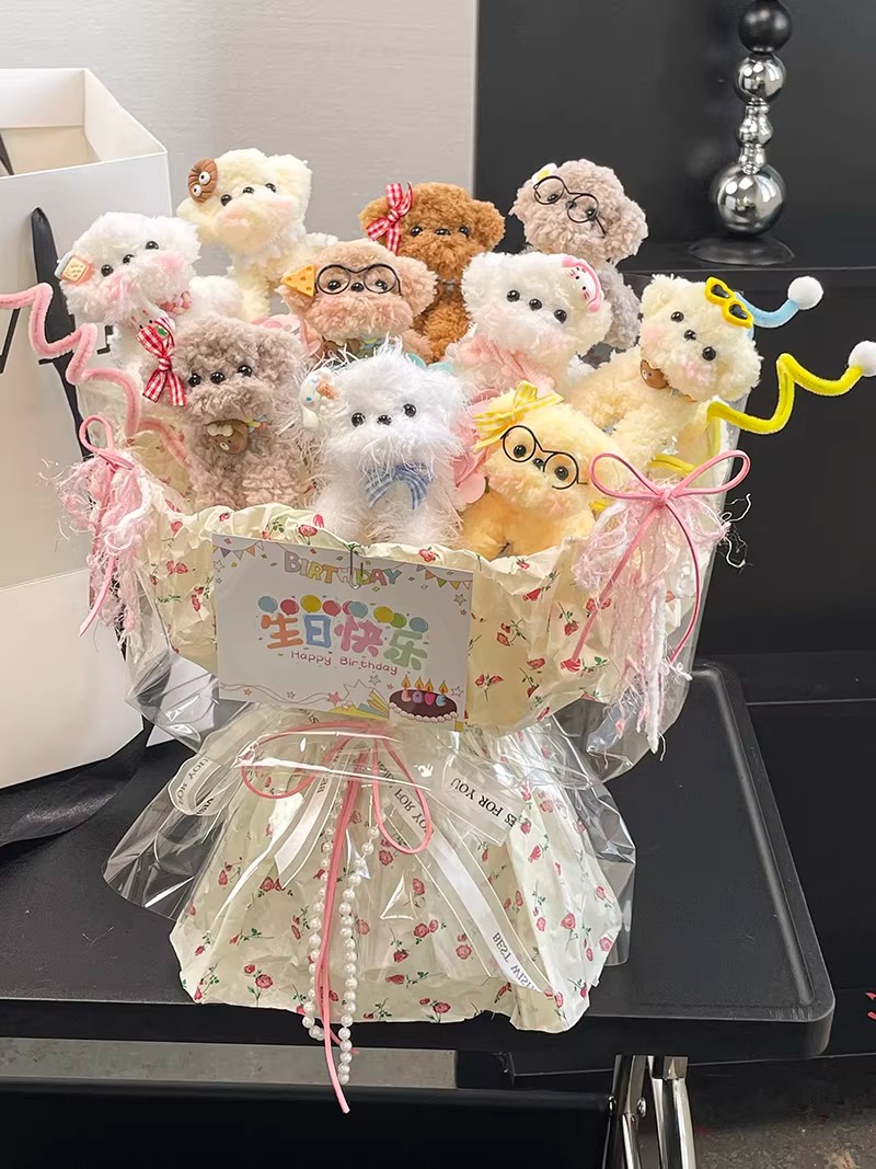 LA판타지 인형꽃다발 여친 기념일 선물 특대사이즈 기억에남는선물 - 상세 이미지 2