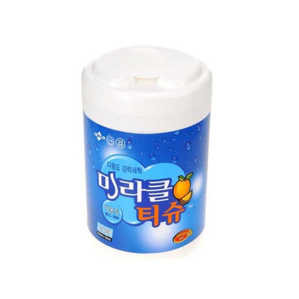 청소용품 미라클 티슈 만능크리너 150매 - 메인 이미지