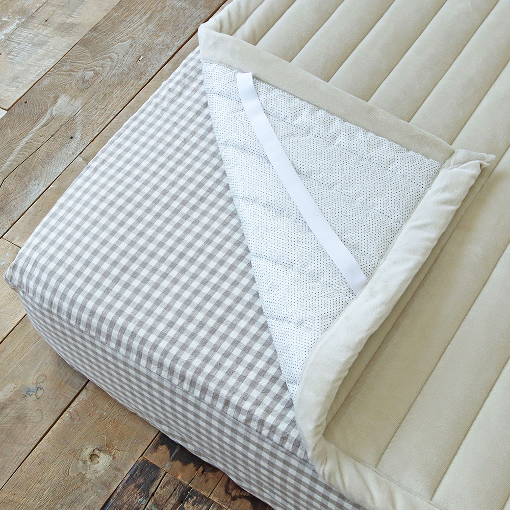깅엄 체크 워싱 광목천 순면 극세사 겨울 알러지케어 침구 차렵 이불 SS