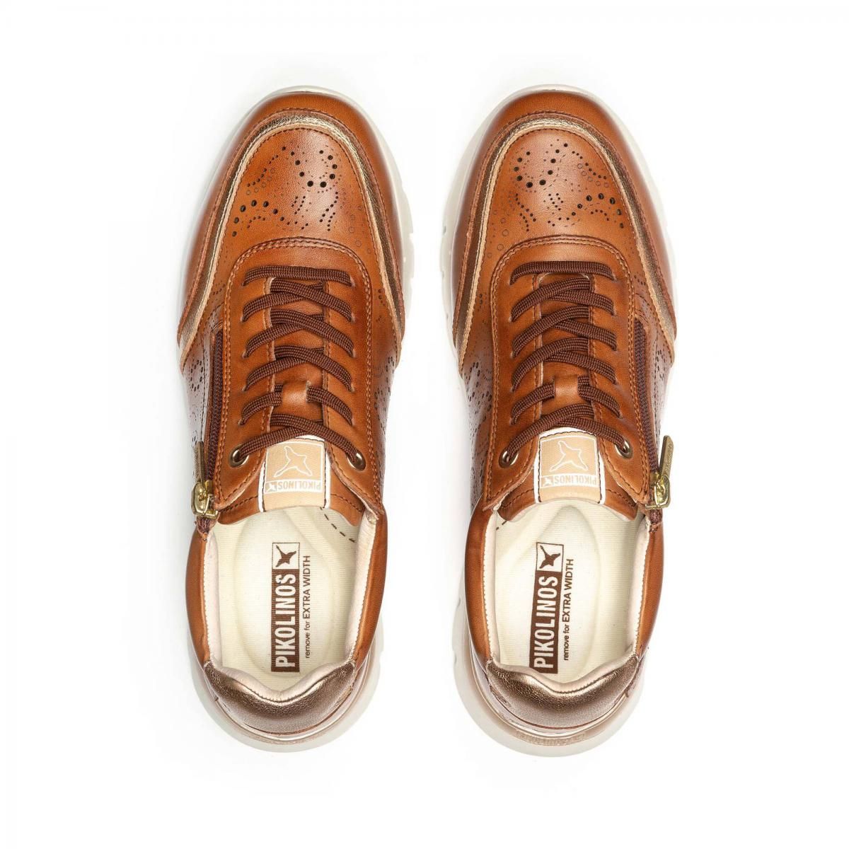 피콜리노스 테크니컬 컴포트 브라운 로우탑 스니커즈 CANTABRIA W4R-6622C1 BRANDY 이미지 6