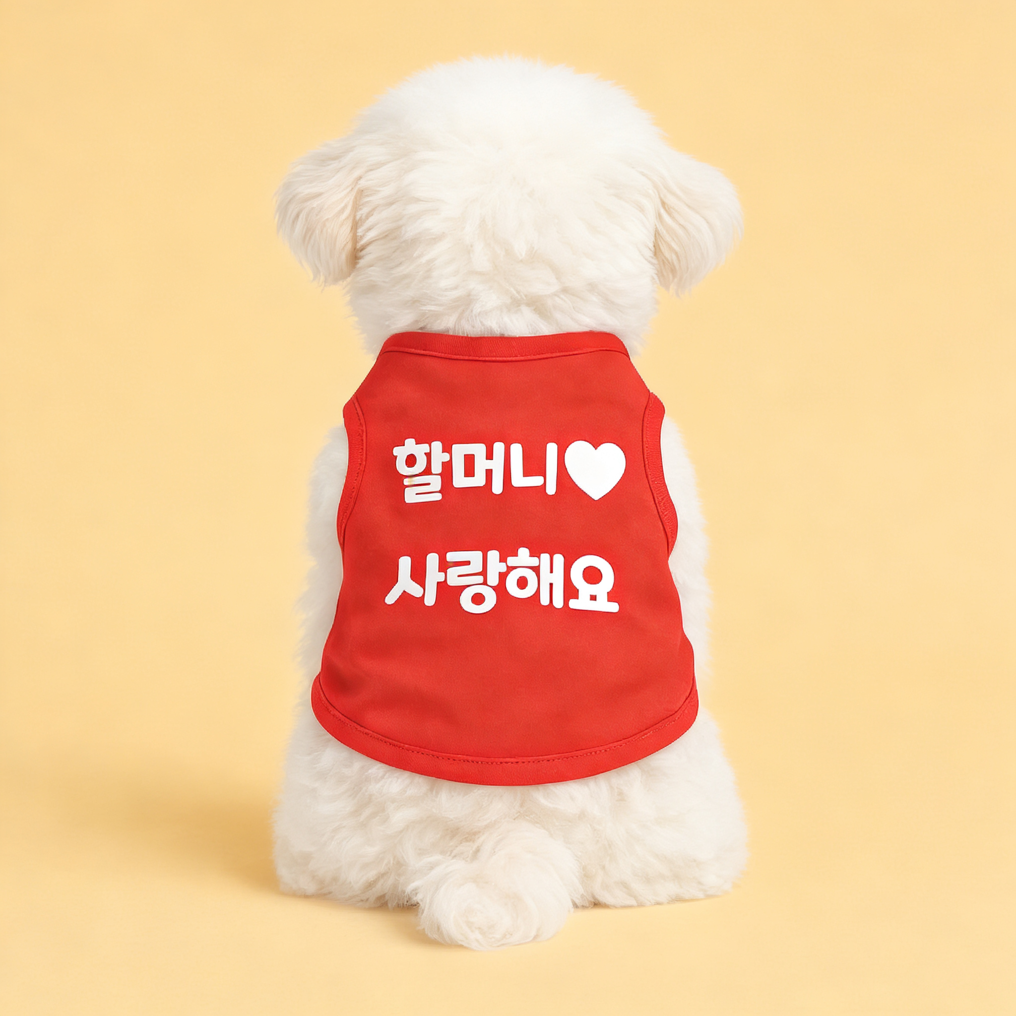 선물로 좋은 강아지고양이 여름옷 전지적 우리아이시점 최애티셔츠 맞춤 제작 옷 민트 XS - 상세 이미지 2
