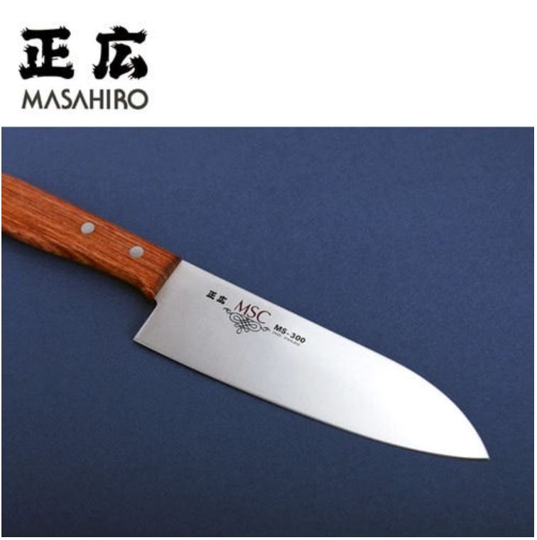 MS-300 육류 야채 생선 산도쿠 식도 칼 165mm - 상품 이미지