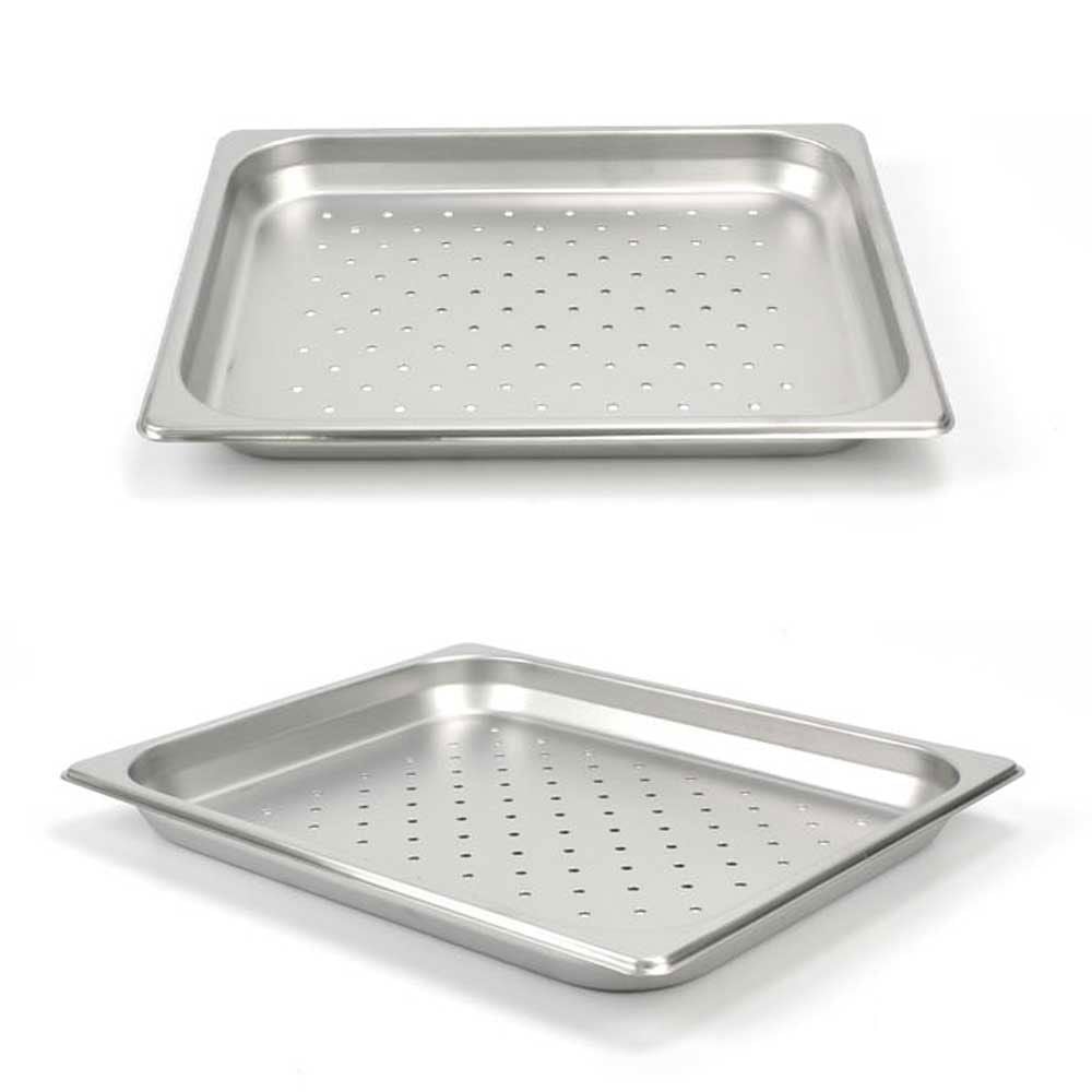 물빠짐 낮은 2분의1 스텐 밧드 바트 32.5x26.5x3cm - 상품 이미지