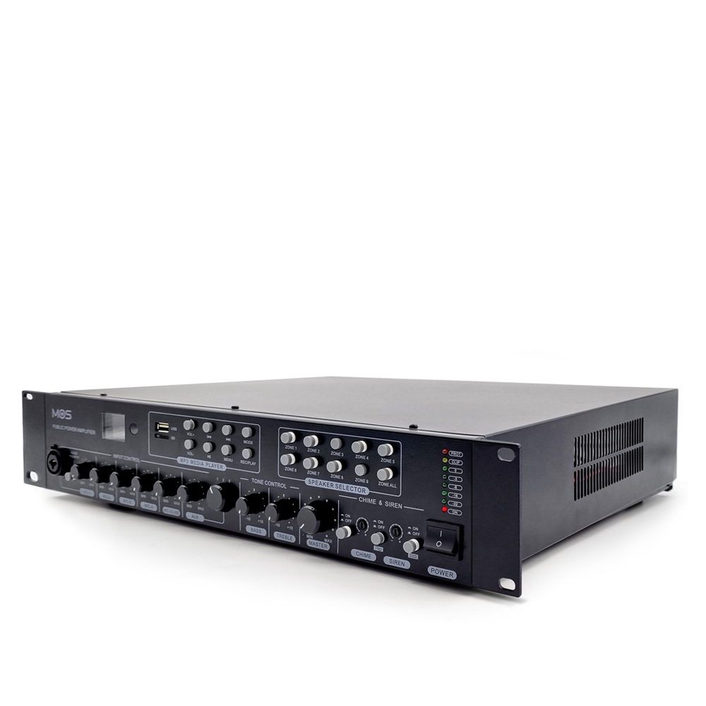 모스 MOS MPA-9400 하이임피던스 200W 포터블앰프 비상방송 존셀렉터 매장 카페용 - 상세 이미지 2
