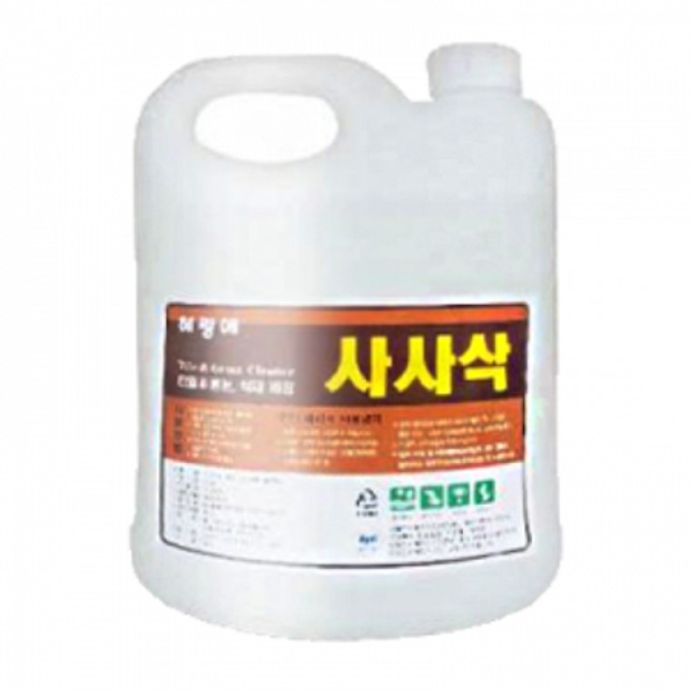사사삭 4kg 줄눈세정 화장실 세척제 욕실 세정제 - 상품 이미지