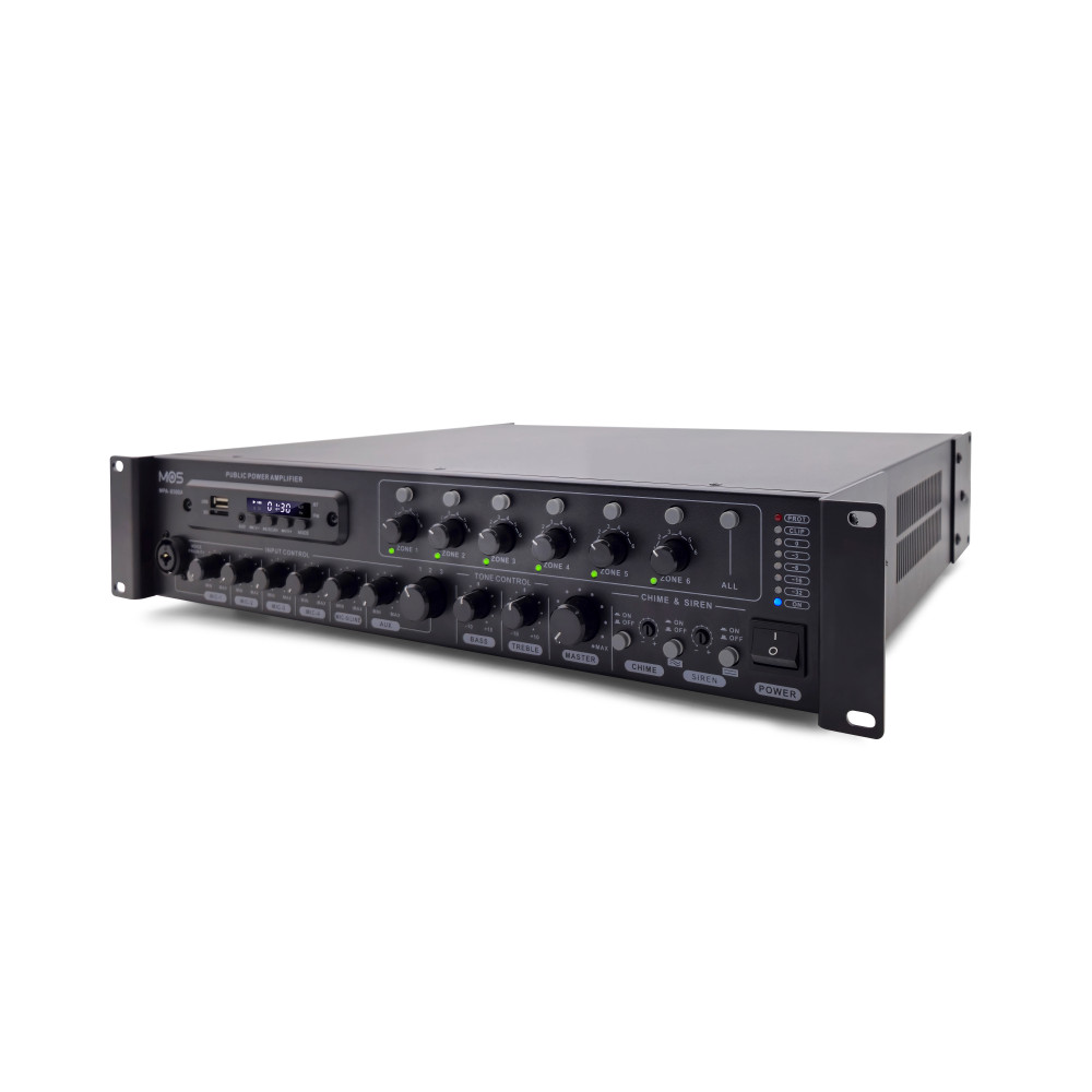 모스 MOS MPA-6300A 하이임피던스 300W 포터블앰프 존셀렉터 ATT 블루투스 - 상세 이미지 2