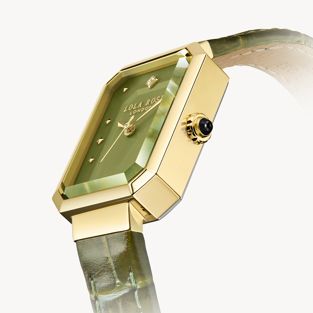 롤라로즈 Ms Lola 그린 오닉스 여성손목시계 LR2700
