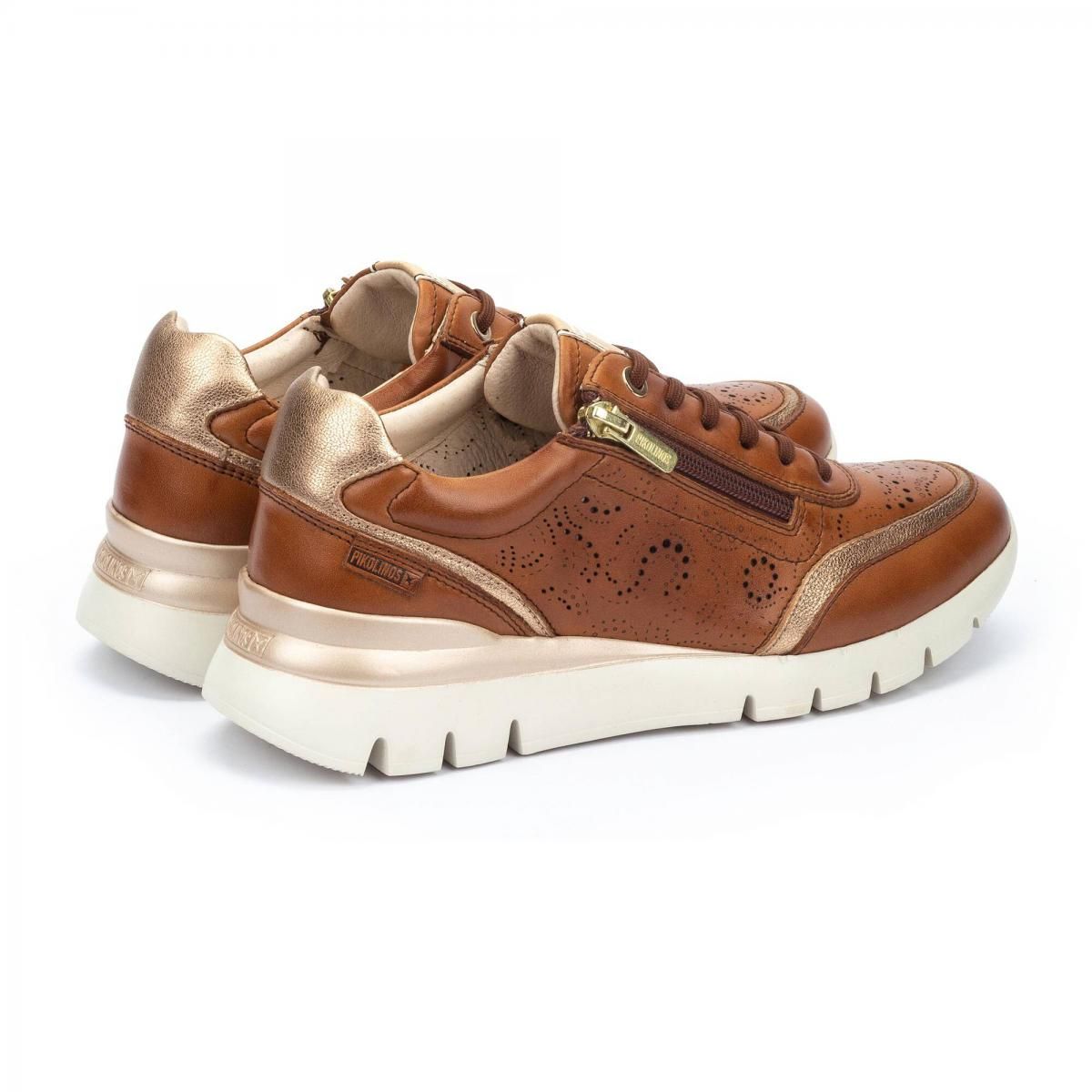 피콜리노스 테크니컬 컴포트 브라운 로우탑 스니커즈 CANTABRIA W4R-6622C1 BRANDY - 상세 이미지 4