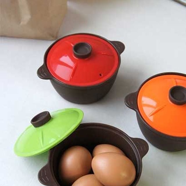 실리콘 찜기 소 500ml 3컬러 택1 레드 - 메인 이미지