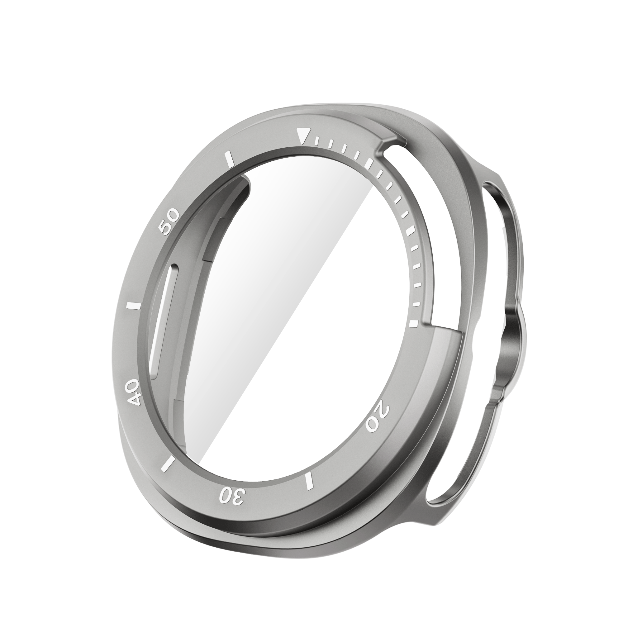 갤럭시워치8 클래식 케이스 강화유리 베젤링 액정 보호 커버 갤워치8 풀커버 46mm 호환