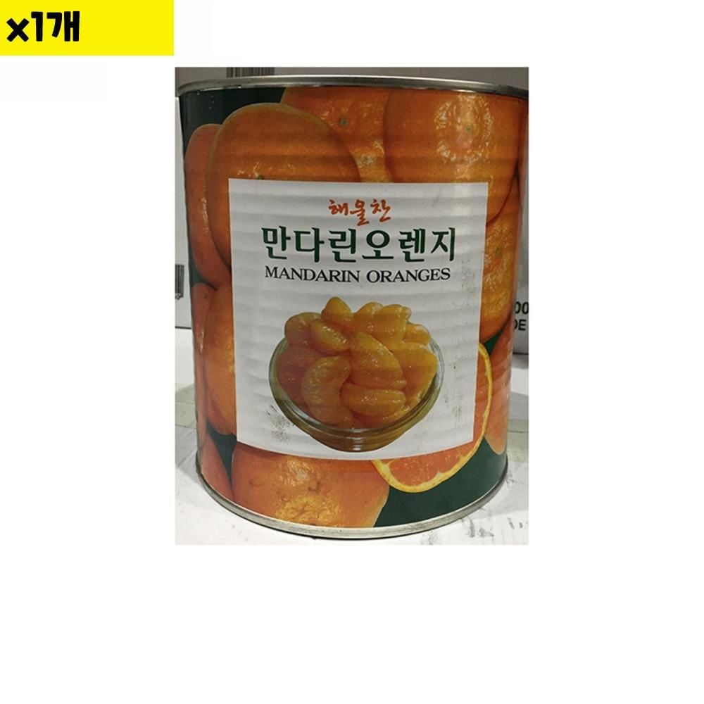 식자재 식재료 유통 도매 밀감캔(삼도 3Kg) 1개 - 메인 이미지