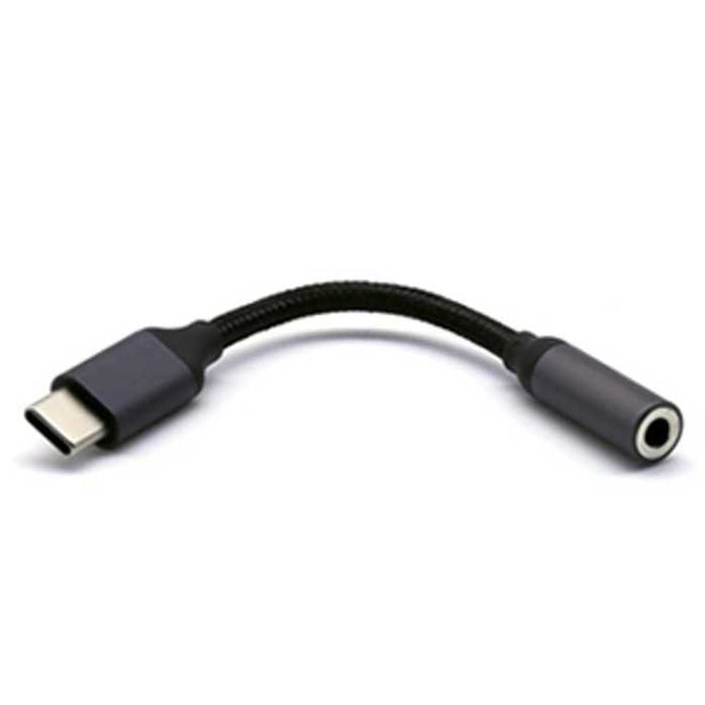 USB 3.1 C타입 to 스테레오 AUX 젠더 메쉬 고급형 - 메인 이미지