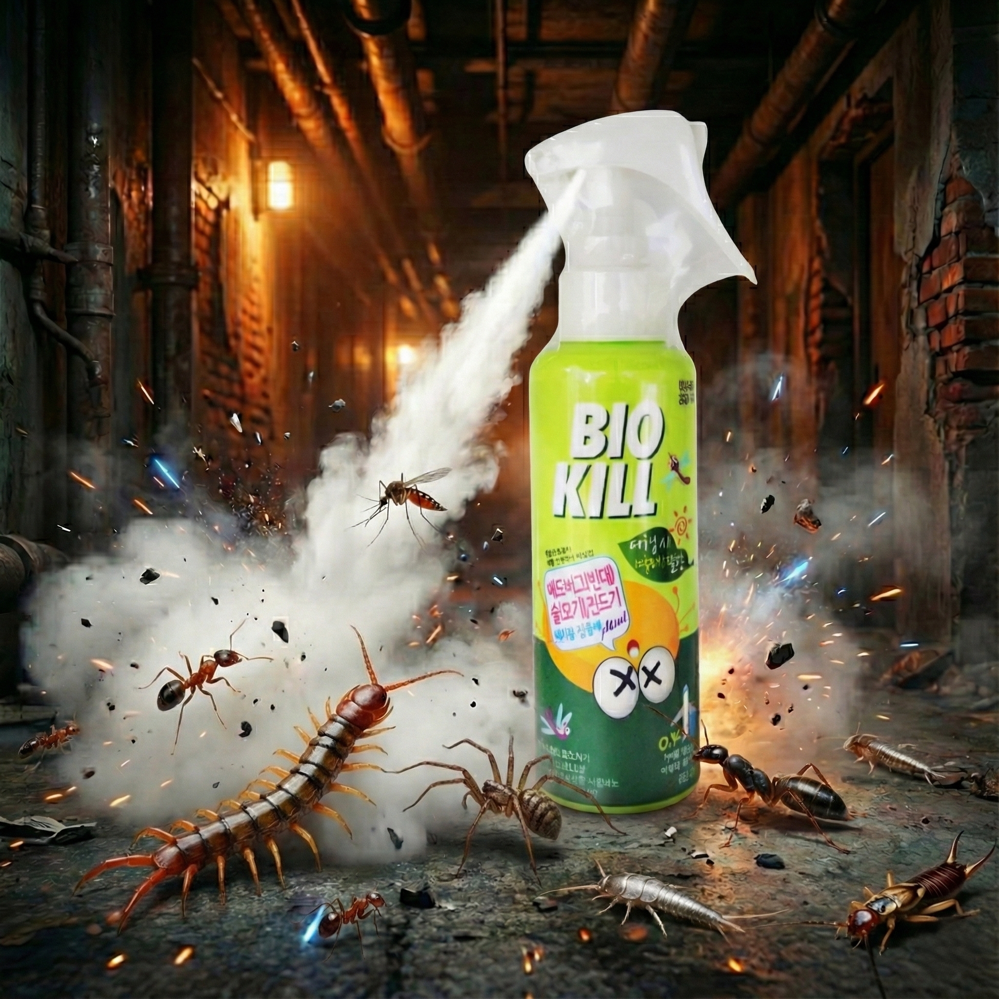 비오킬 98ml 여행용 베드버그 진드기 빈대 퇴치제 바이오킬 해외여행 유럽 베트남 기내반입