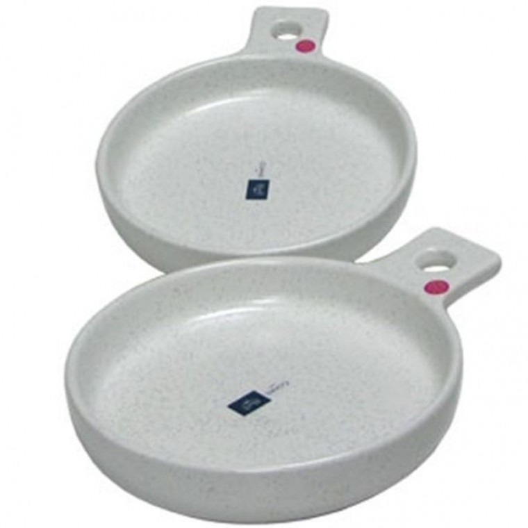 코하스블랑 접시 도자기 나눔 앞 2P 21.5cm - 메인 이미지