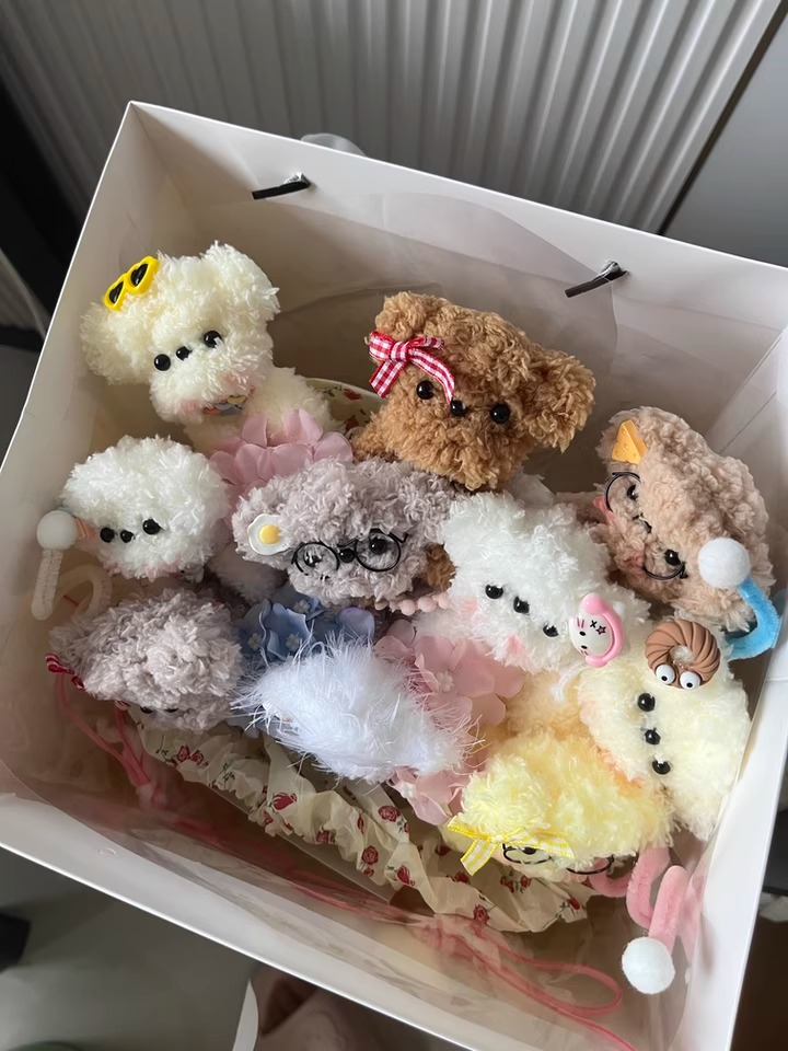 LA판타지 인형꽃다발 여친 기념일 선물 미니사이즈 기억에남는선물 - 상세 이미지 4