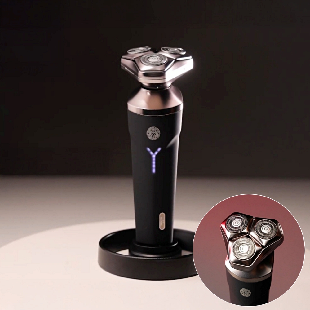 독일 몬타 3헤드 방수 면도기 1세트 쿠션형 초강력 멀티 헤드 전기면도기 제품 이미지