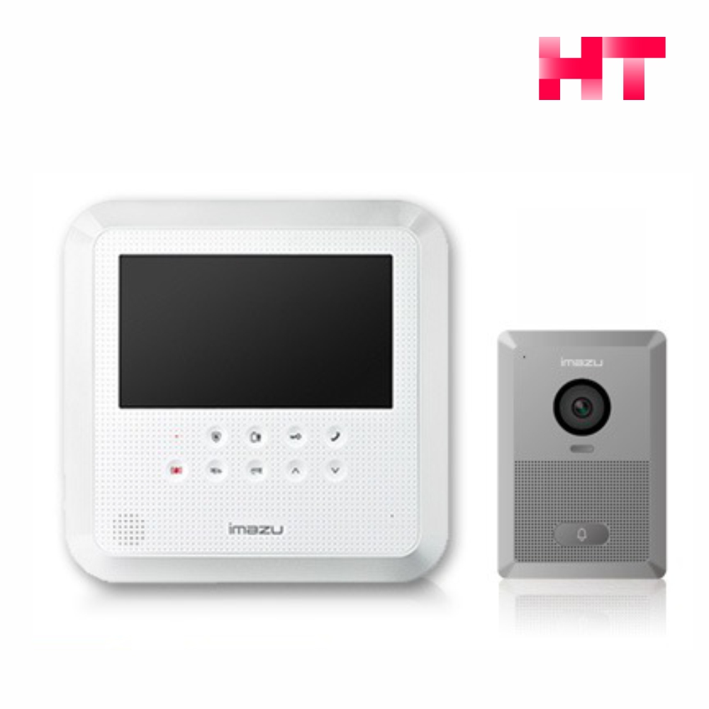 디지털 IoT 비디오폰 HAS-R2071 모니터 178mm(7인치) RS485통신 현대HT - 상품 이미지