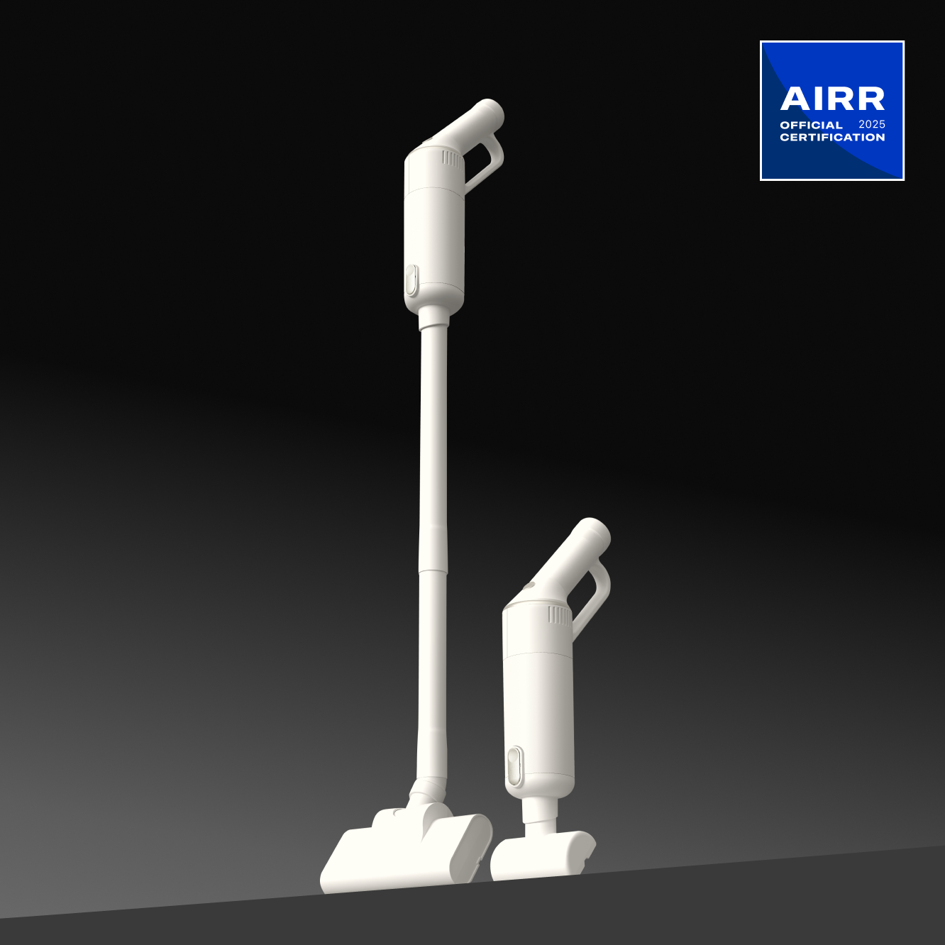 에어르 무선 미니 청소기 핸디 소형 원룸 머리카락 가벼운 더 그램 크림베이지, 단품 제품 이미지