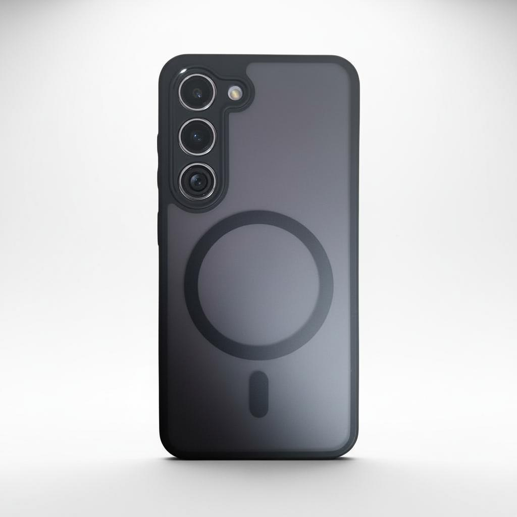 제로텐 맥세이프 케이스 제로핏 아머 마그네틱 블랙, 갤럭시S23 플러스 제품 이미지