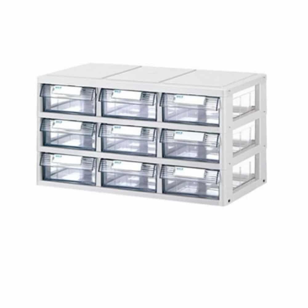 9단 다용도 케이스 405x215x225mm 책상서랍함 볼트수납함 - 메인 이미지