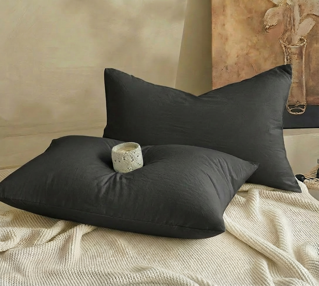 포니홈 1+1 호텔식 베개커버 2장 자루형 베겟 배개 덮개 여행용 4060