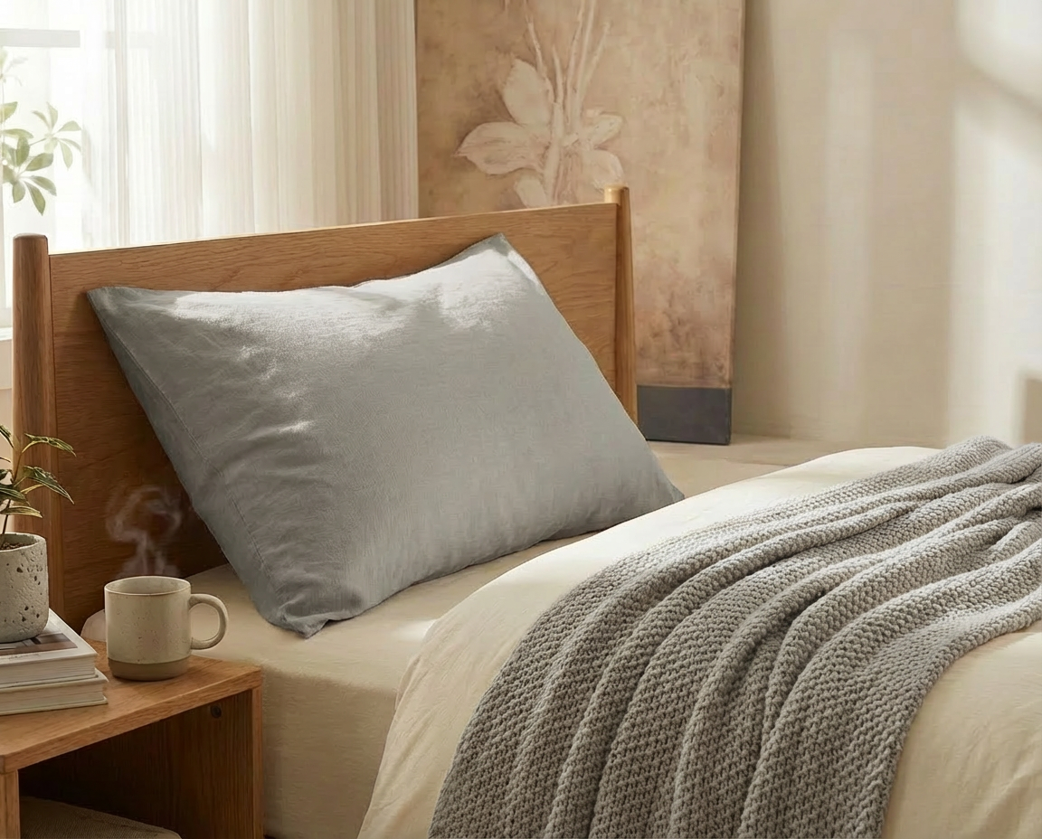 포니홈 1+1 호텔식 베개커버 2장 자루형 베겟 배개 덮개 여행용 4060