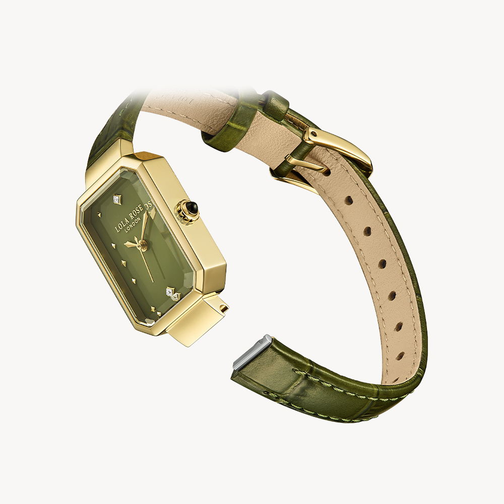 롤라로즈 Ms Lola 그린 오닉스 여성손목시계 LR2700