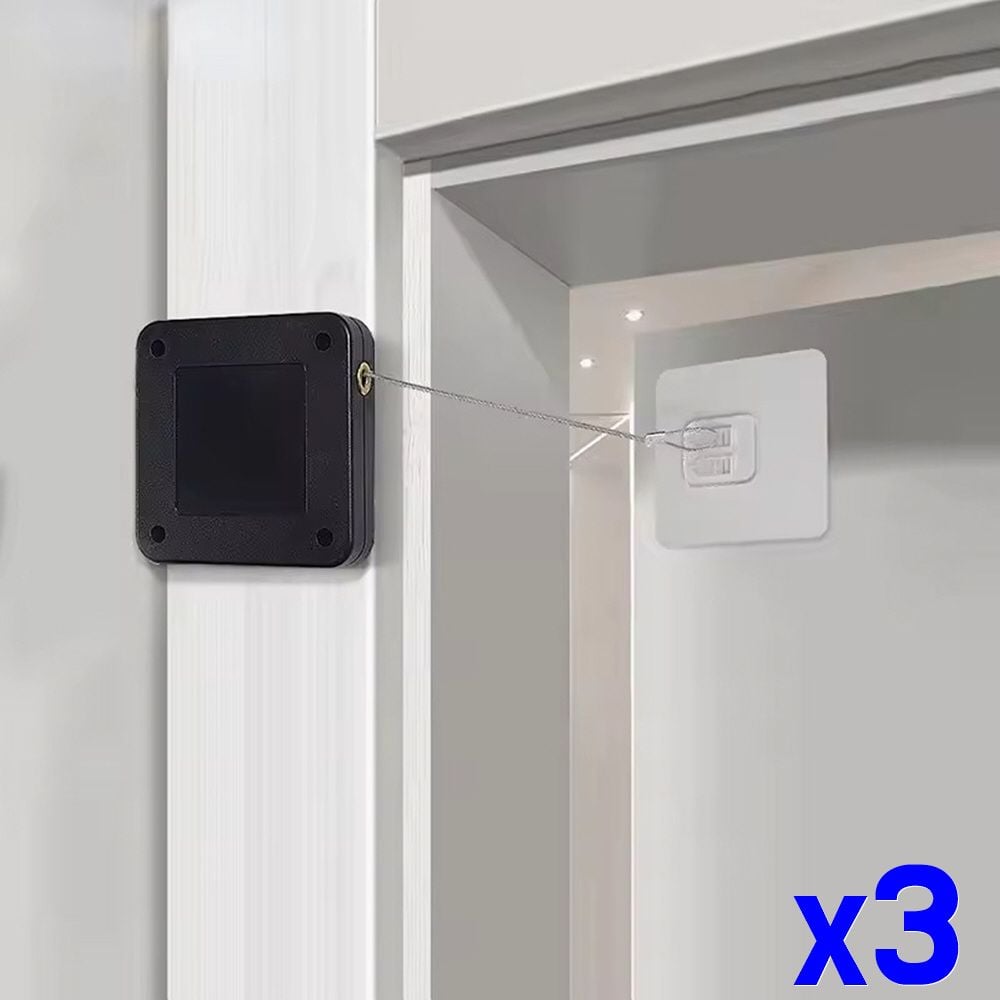 자동문닫기 자동문닫힘 클로저 800gf 도어개폐기 x3개 블랙800g(C) - 상품 이미지