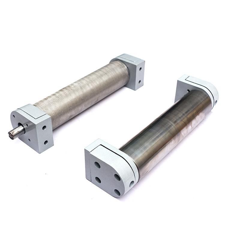 컨베이어 롤러 볼베어링 베이스 로라 조립라인 벨트 76x100mm 액티브+구동 2개 - 상세 이미지 2