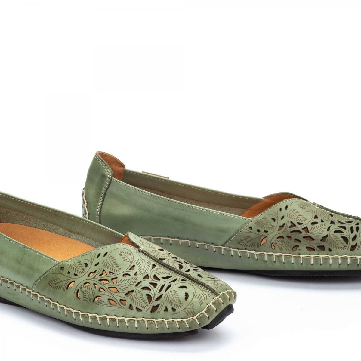 피콜리노스 펀칭 레더 플렉서블 베이직 로퍼 JEREZ 578-4976 MINT GREEN - 상세 이미지 3
