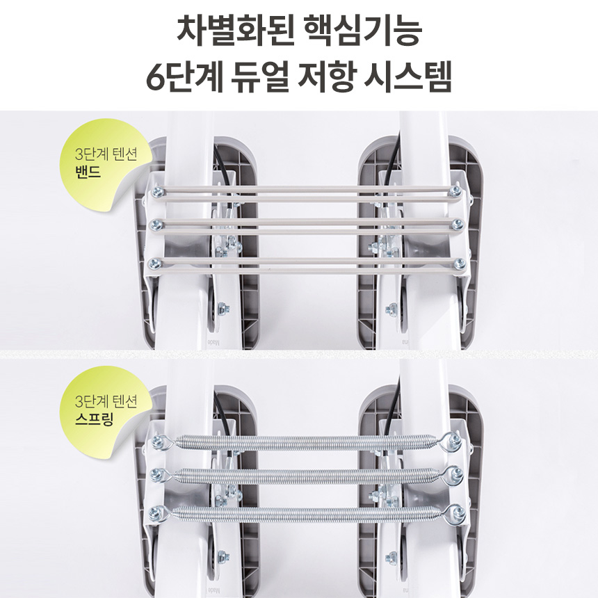 아리프 천국의계단 스텝밀 스텝퍼 6단계 강도조절 가정용 하체 걷기 유산소 운동 기구 저소음 - 상세 이미지 3