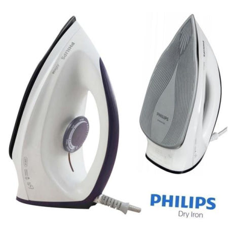 온도조절 필립스160 다이나글라이드 열판 건식 전기다리미