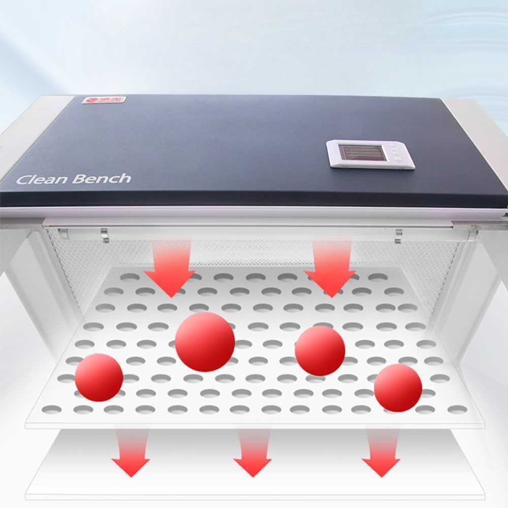 청정 공조 클린벤치 무균 실험 작업대 미생물 처리용 VD650 (스틸-목재 탁상 수직) - 상세 이미지 5