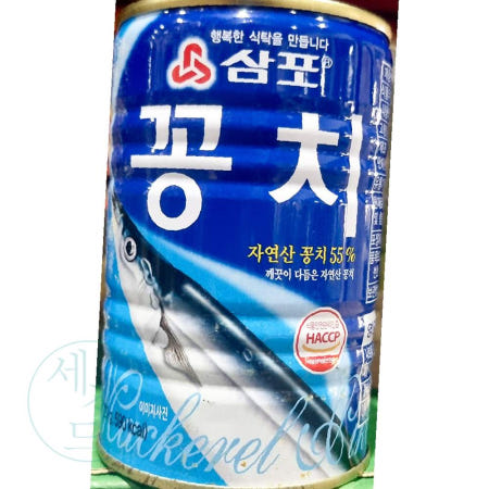 을지 꽁치캔 400g x24p 김치찌개꽁치