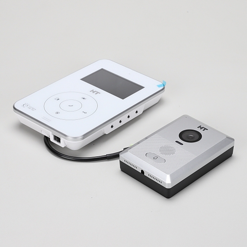 디지털 IoT 비디오폰 HAS-R1041B 모니터 109mm(4.3인치) 4선식 현대HT 이미지 8