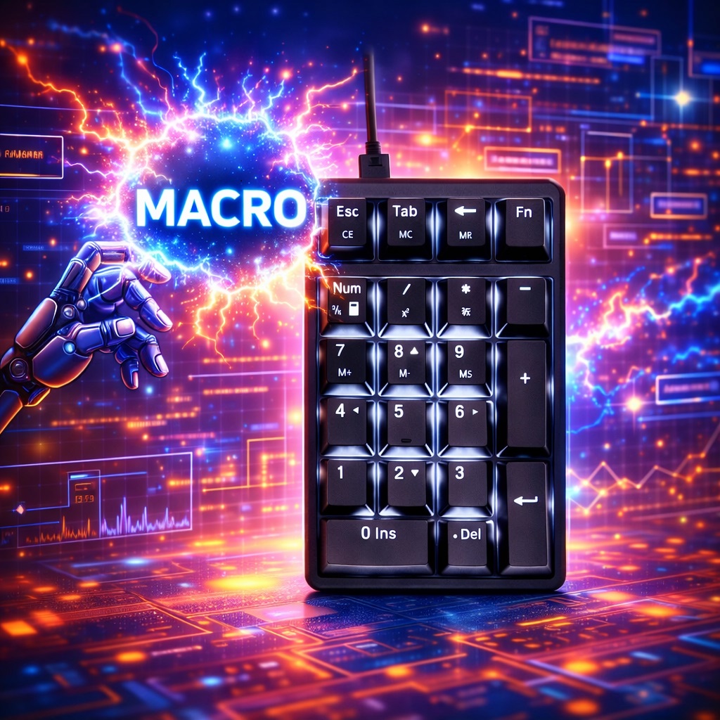 스카이디지탈 NKEYBOARD NK21 매크로 숫자 키패드 제품 이미지