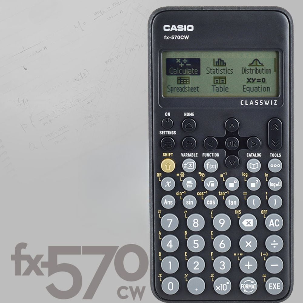 CASIO CLASS WIZ 표준 공학용 계산기 570CW - 메인 이미지