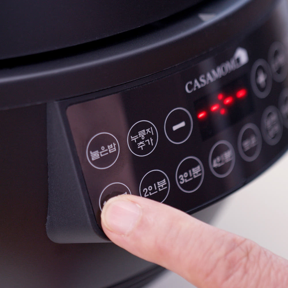 까사맘 압력솥 누룽지 기능