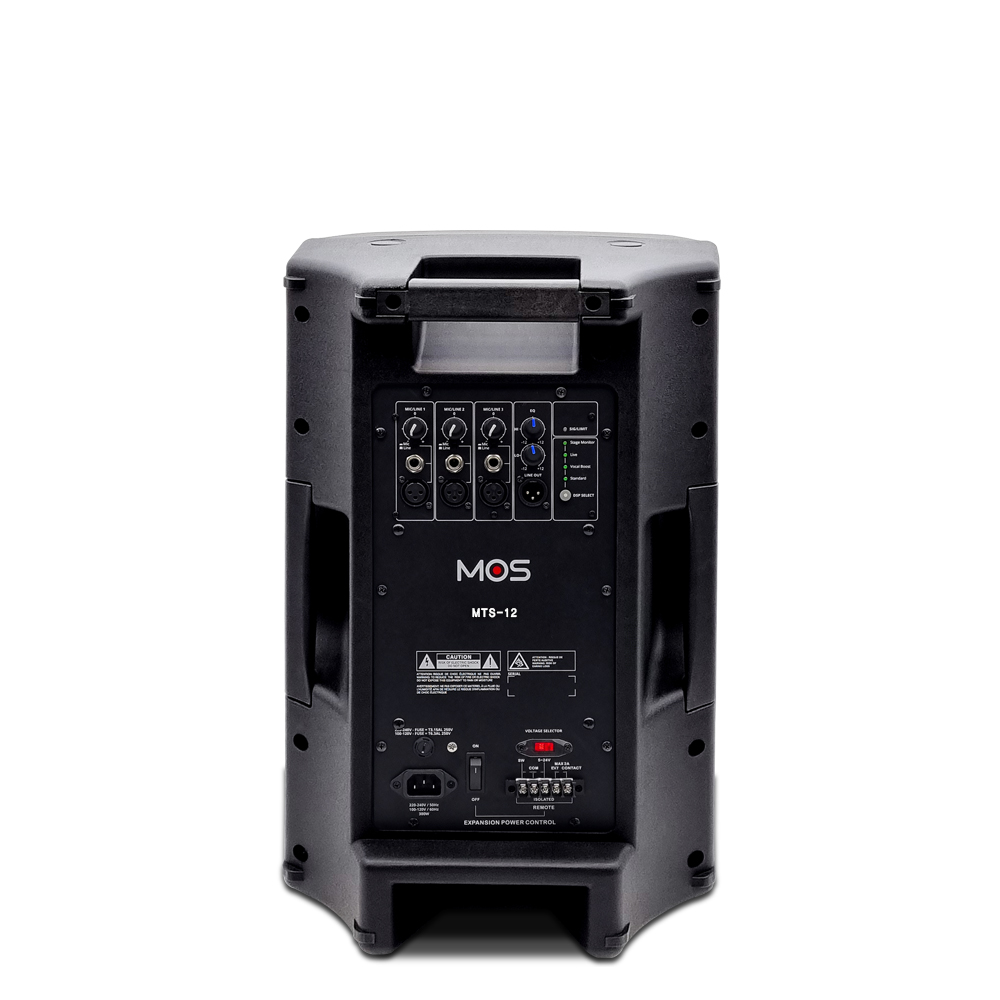 모스 MOS MTS-12 12인치 500W 교회용 강당용 행사용 파워드 액티브스피커 - 상세 이미지 3