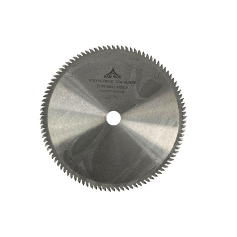 삼원초경 원형톱날 목공 커팅날 팁쏘 255mm 100날 - 상품 이미지