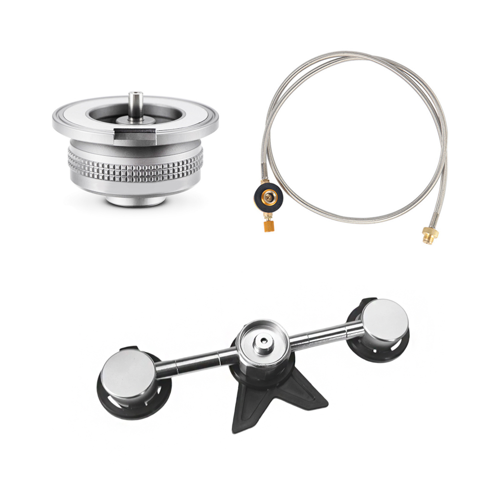 모아이캠핑 이와타니 파세코 신일 히터 난로 부탄가스 스테이션 어댑터 자석식 세트 실속형