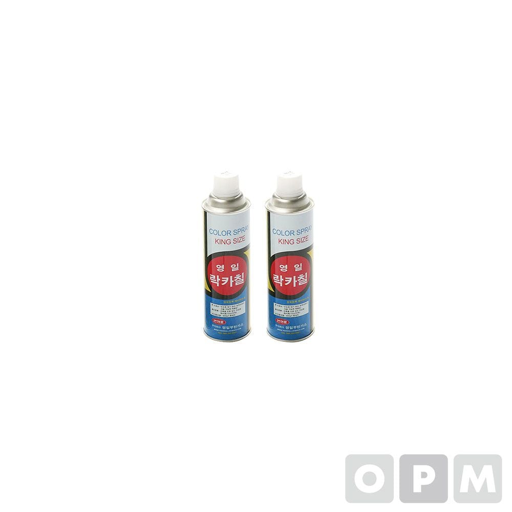 락카스프레이 420ML/흑색 40EA - 상품 이미지