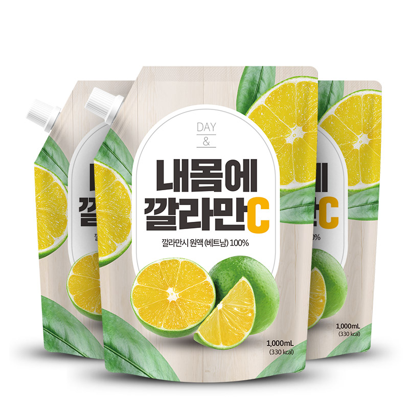 데이앤 내몸의 깔라만시, 1L, 3개 - 메인 이미지