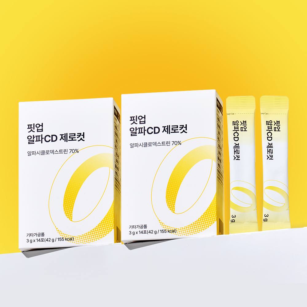 알파CD 제로컷 분말 알파씨디 고함량 알파시클로덱스트린 알파시디 효능 28포, 1개 제품 이미지