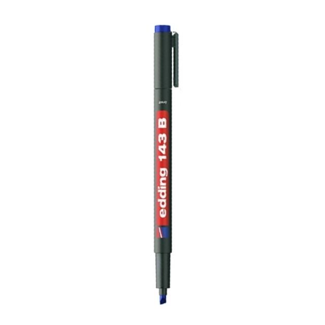 에딩펜 143 보드마카 B 청색/1-3mm (1개) - 상품 이미지