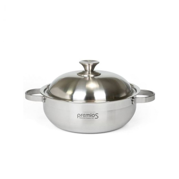 키친아트 전골냄비 인덕션 찌게 돔뚜껑 냄비 24CM - 메인 이미지