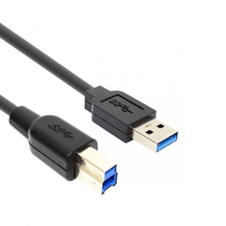 데이터 케이블 USB3.0 AM BM 리피터케이블 2m - 상품 이미지
