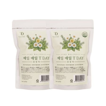 [바르미식품]꿈담차 수면에 좋은 캐모마일 레몬밤 로즈마리 건강 차 티백 2개