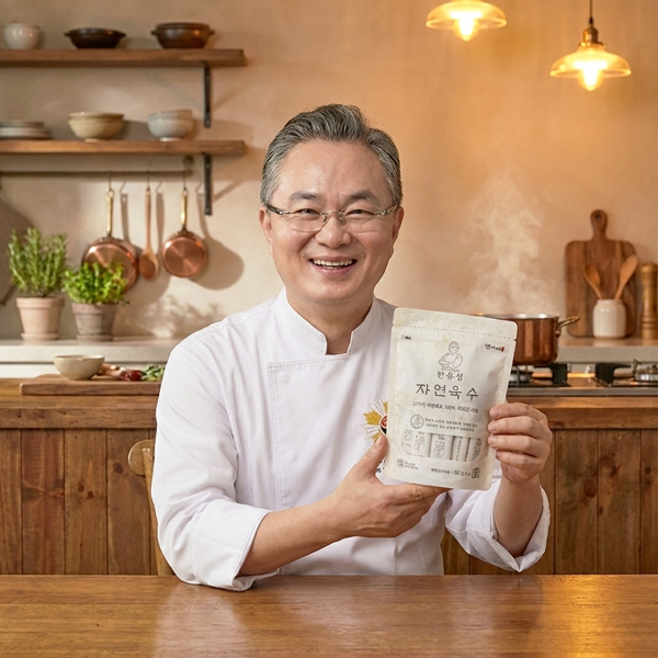 안유성 명장의 비법 자연육수 코인 고체 가루 육수 스틱 80g(20개입)x3개 - 상품 이미지