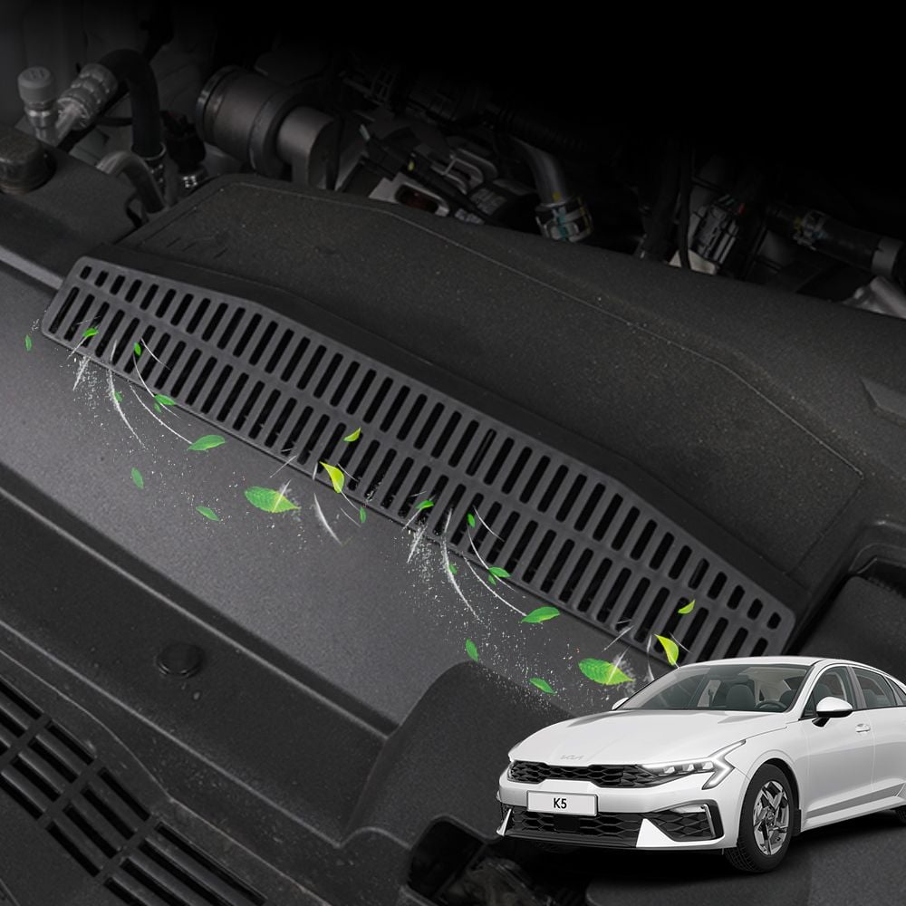 K5 페이스리프트 엔진 송풍구 커버 이물질 방지 - 상품 이미지